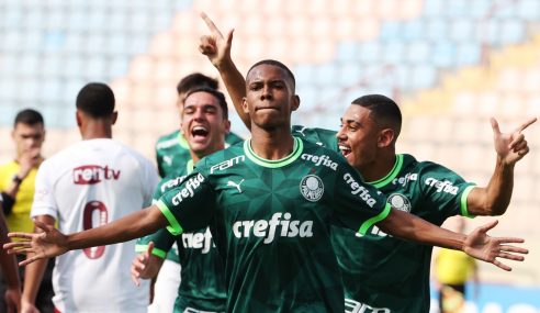 Palmeiras vira sobre o Fluminense e avança no Brasileiro Sub-17