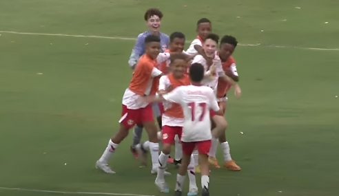 Red Bull Bragantino goleia o Santos na ida da semifinal do Paulista Sub-11