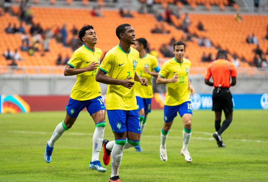 Brasil conquista sua maior vitória na história da Copa do Mundo Sub-17