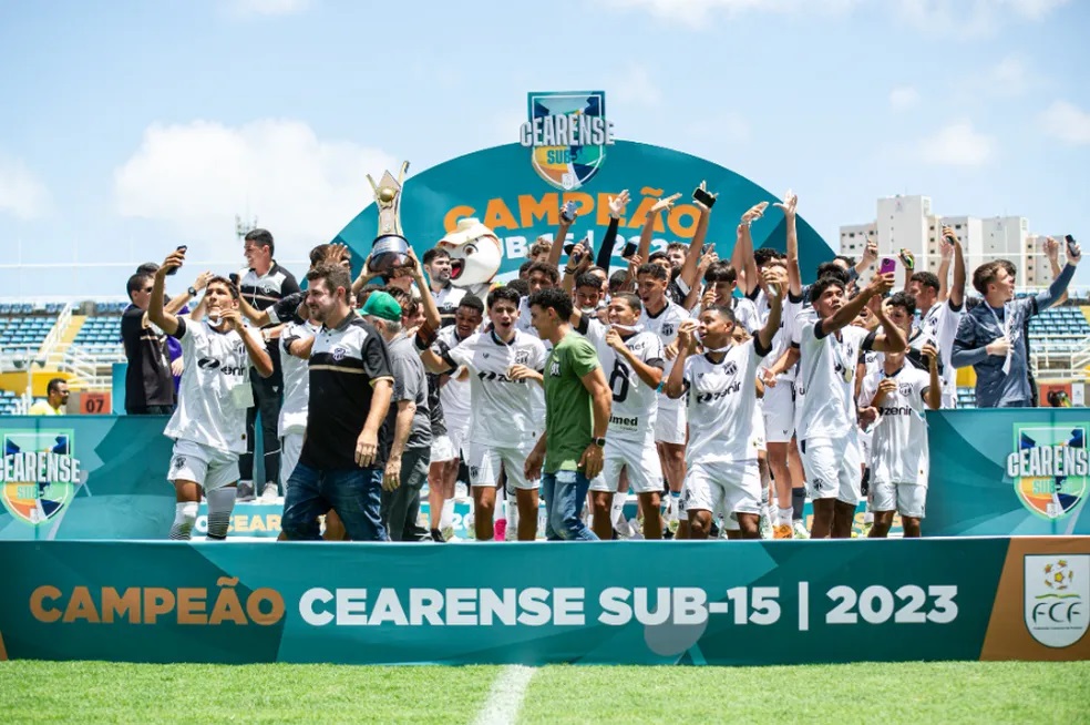 Ceará conquista título estadual sub-15