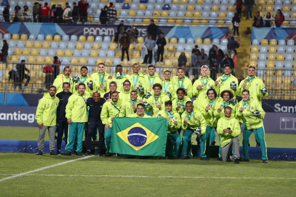 Brasil quebra jejum de 63 anos, vence Chile e é campeão do Pan-Americanos, as1
