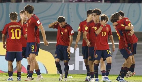Espanha está nas quartas de final da Copa do Mundo Sub-17