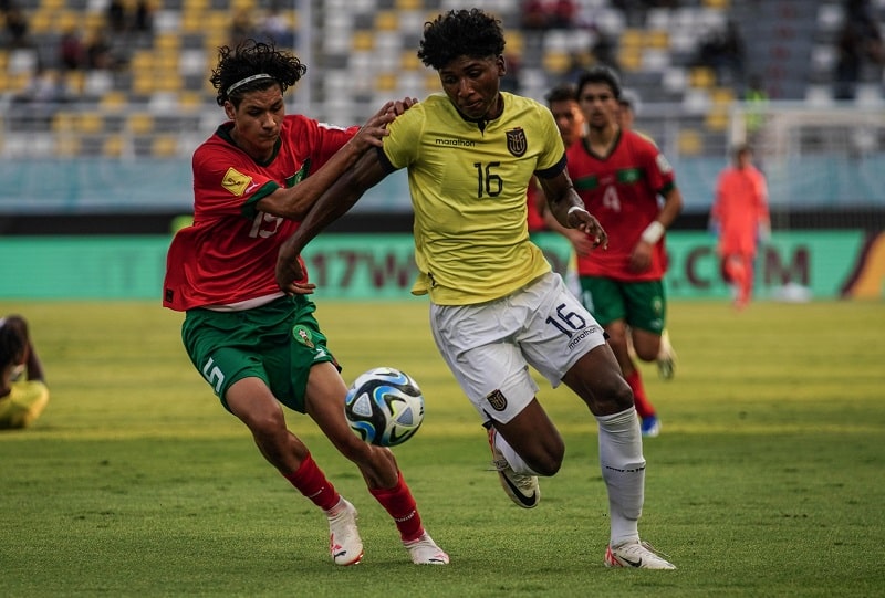 Equador pula para a ponta do Grupo A na Copa do Mundo Sub-17
