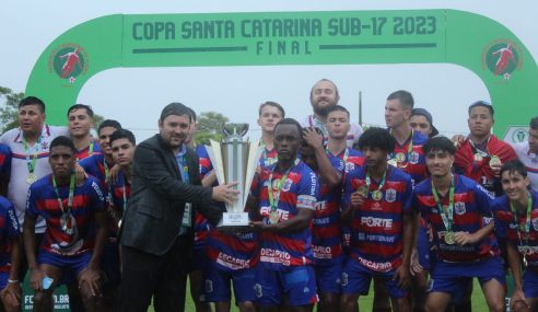 Marcílio Dias é o campeão da Copa Santa Catarina Sub-17