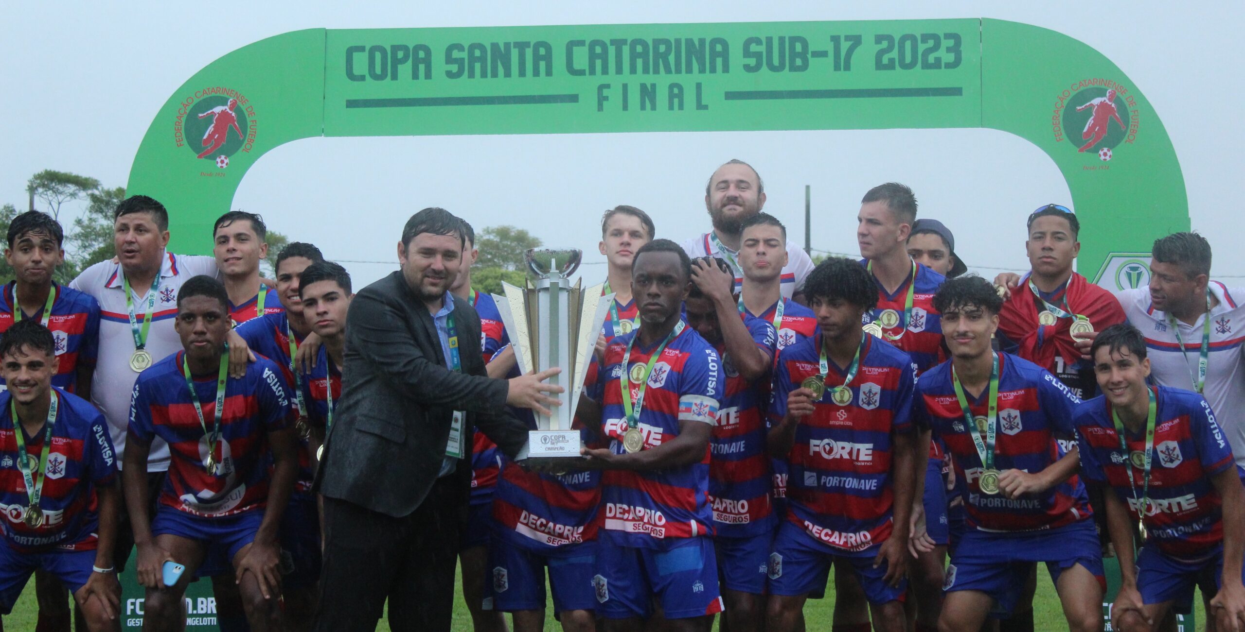 Marcílio Dias é o campeão da Copa Santa Catarina Sub-17