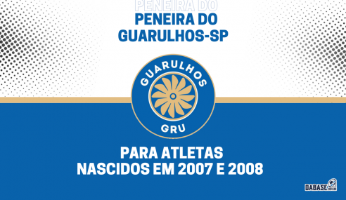 Guarulhos-SP realizará peneira para a categoria sub-17