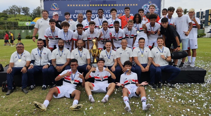 São Paulo conquista o hexa da Copa Votorantim Sub-15