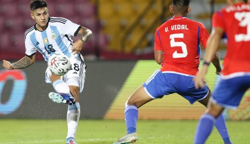 Pré-Olímpico – 4ª rodada (Grupo B): Chile 0 x 5 Argentina
