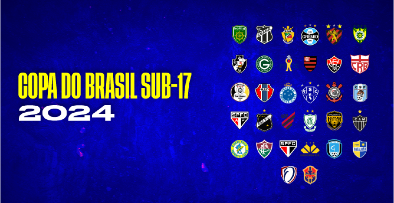 Confira o Guia da Copa do Brasil Sub-17 2024