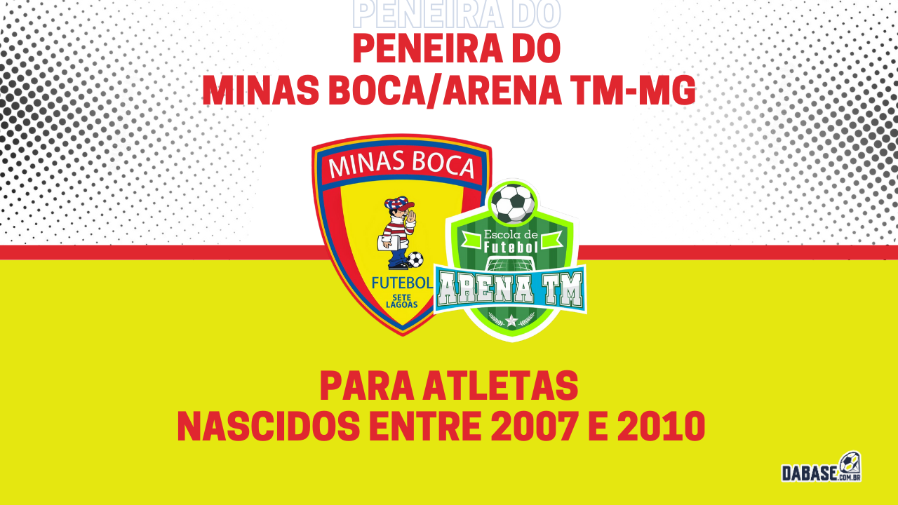 Minas Boca/Arena TM-MG realizará peneira para duas categorias