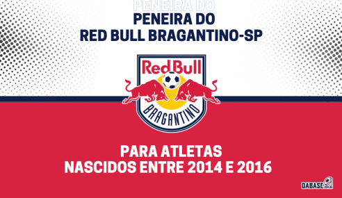 Red Bull Bragantino-SP realizará peneira para três categorias