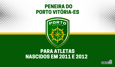 Porto Vitória-ES realizará peneira para categoria sub-13