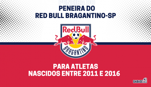 Red Bull Bragantino-SP realizará peneira para seis categorias