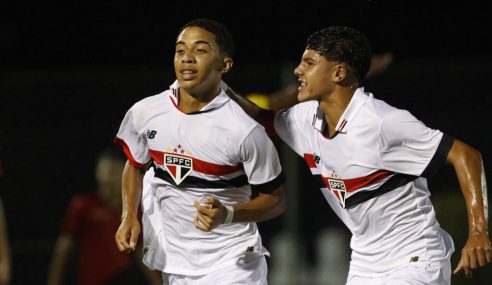São Paulo bate Athletico-PR na ida das oitavas da Copa do Brasil Sub-17