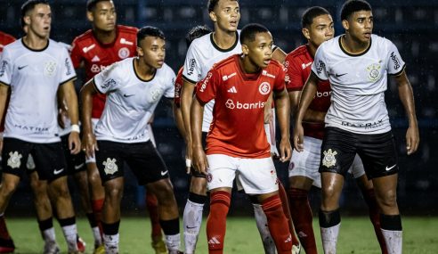 Corinthians e Inter ficam no empate na ida das quartas da Copa do Brasil Sub-17