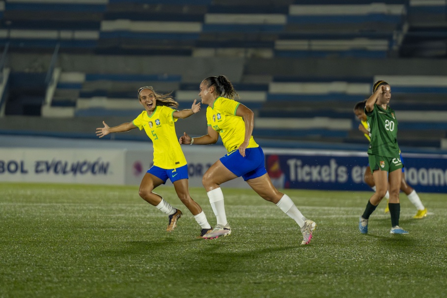 Brasil bate Bolívia pelo Sul-Americano Feminino Sub-20