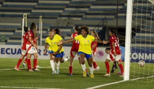 Brasil estreia com goleada no Sul-Americano Feminino Sub-20