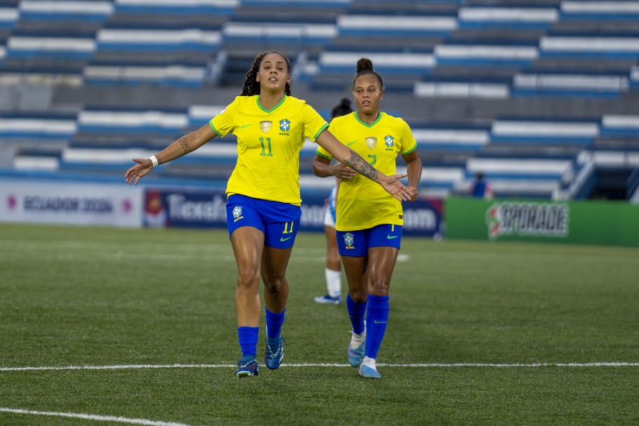 Brasil sub-20 feminino vence em estreia no hexagonal