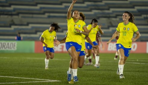 Brasil garante vaga antecipada na fase final do Sul-Americano Feminino Sub-20