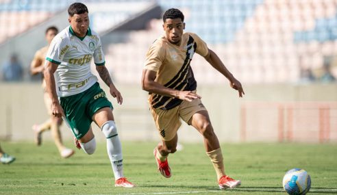 Palmeiras vence de virada e segue 100% no Brasileiro Sub-20