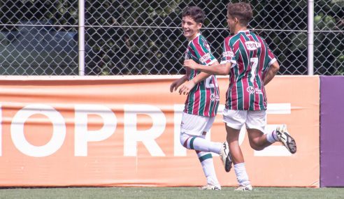 Fluminense vence mais uma e continua líder da Copa Rio Sub-15