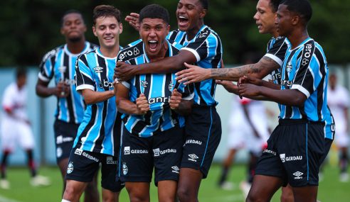 Grêmio vence São Paulo e se mantém 100% no Brasileiro Sub-20