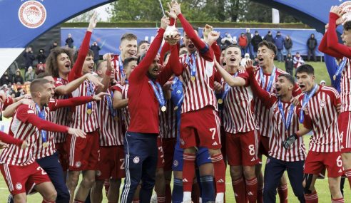 Olympiacos conquista a Uefa Youth League