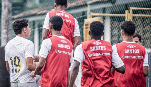 Santos faz 3 a 0 no Mauá e segue 100% no Paulista Sub-20