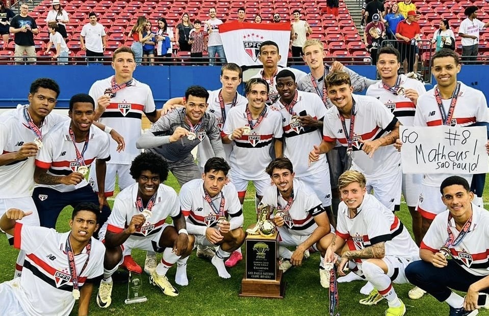 São Paulo conquista título da Dallas Cup Sub-19 pela quarta vez