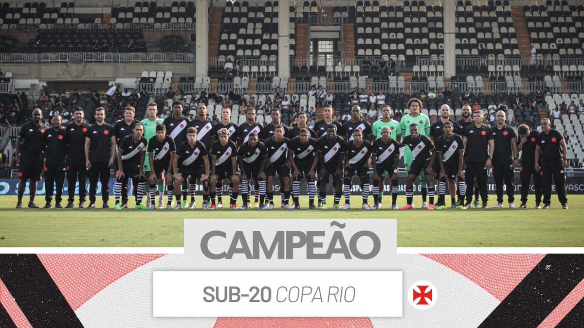 Vasco sagra-se campeão da Copa Rio Sub-20