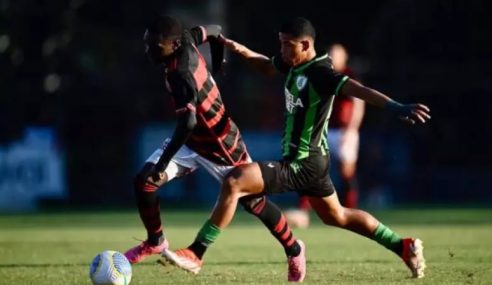 Flamengo e América-MG empatam pelo Brasileiro Sub-20