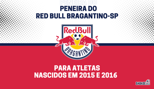 Red Bull Bragantino-SP realizará peneira para duas categorias