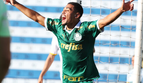Palmeiras vence e dispara na ponta do Brasileiro Sub-20