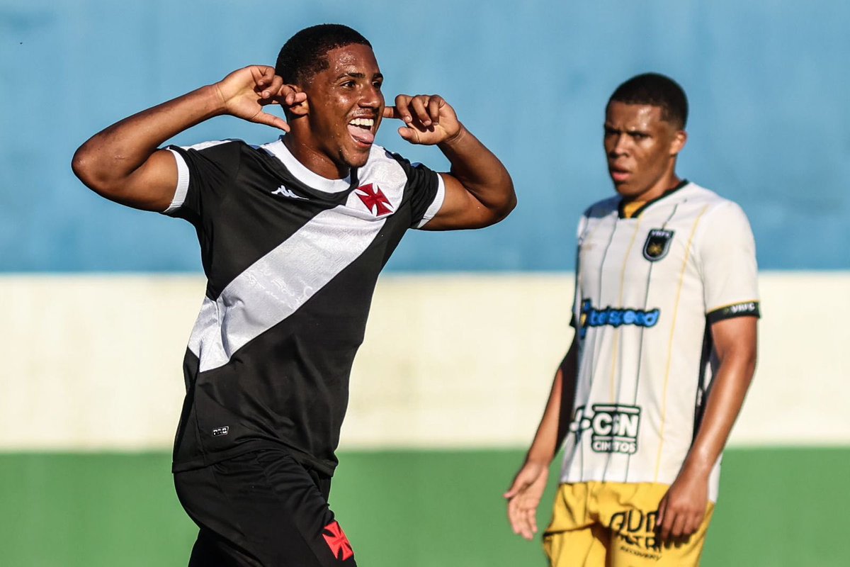 Vasco goleia e assume ponta no Carioca Sub-20