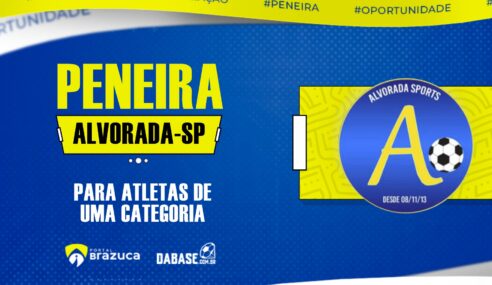 O Alvorada – SP realizará peneira para uma categoria