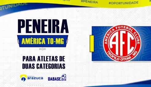 O América TO – MG realizará peneira para duas categorias