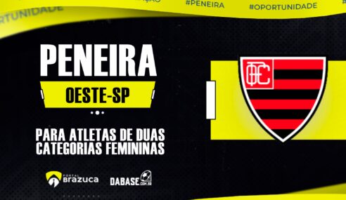 O Oeste – SP realizará peneiras para duas categorias femininas