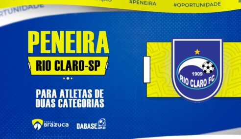 O Rio Claro – SP realizará peneira para duas categorias