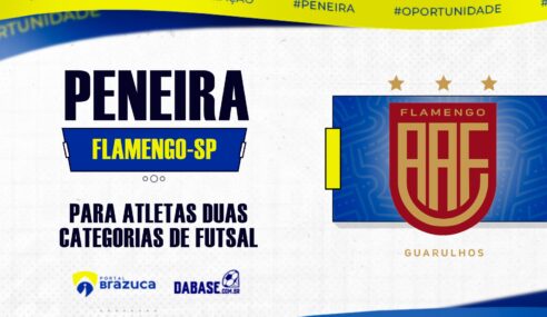 O Flamengo-SP realizará peneira para duas categorias de Futsal