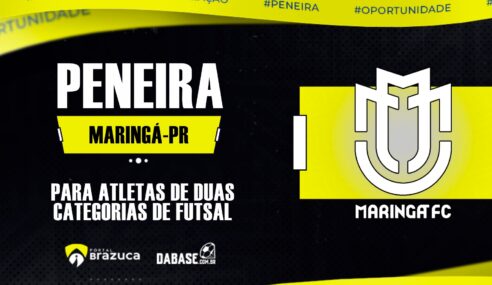 O Maringá-PR realizará peneira para duas categorias de Futsal