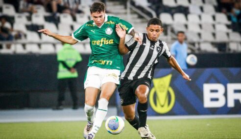 Palmeiras bate Botafogo, fora, na ida da semifinal do Brasileiro Sub-17