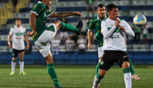 Palmeiras empata e está nas quartas da Copa do Brasil Sub-20