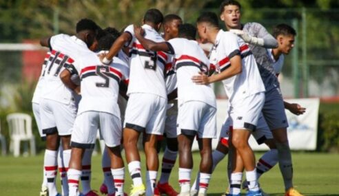 São Paulo está nas quartas de final da Copa do Brasil Sub-20