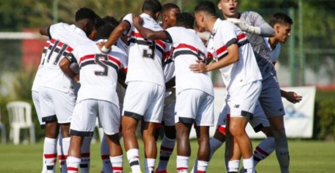 São Paulo está nas quartas de final da Copa do Brasil Sub-20