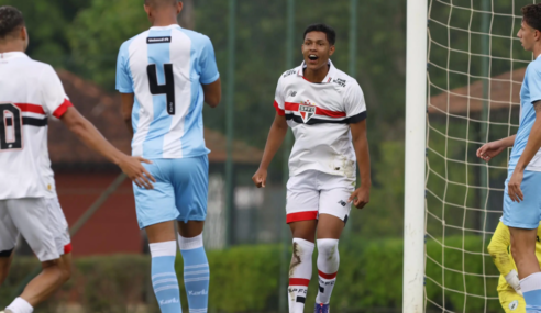 São Paulo goleia e está nas oitavas da Copa do Brasil Sub-20