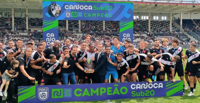 Vasco sagra-se bicampeão carioca sub-20